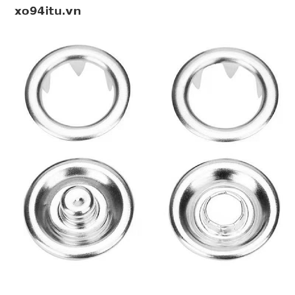 Bộ Dụng Cụ Đóng Nút Kim Loại Kèm Kìm Chuyên Dụng Cho May Vá