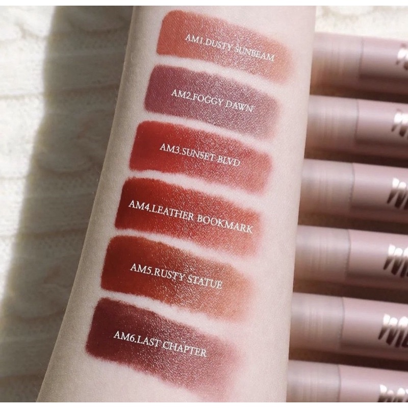 Son kem lì Merzy Academia Mellow Tint