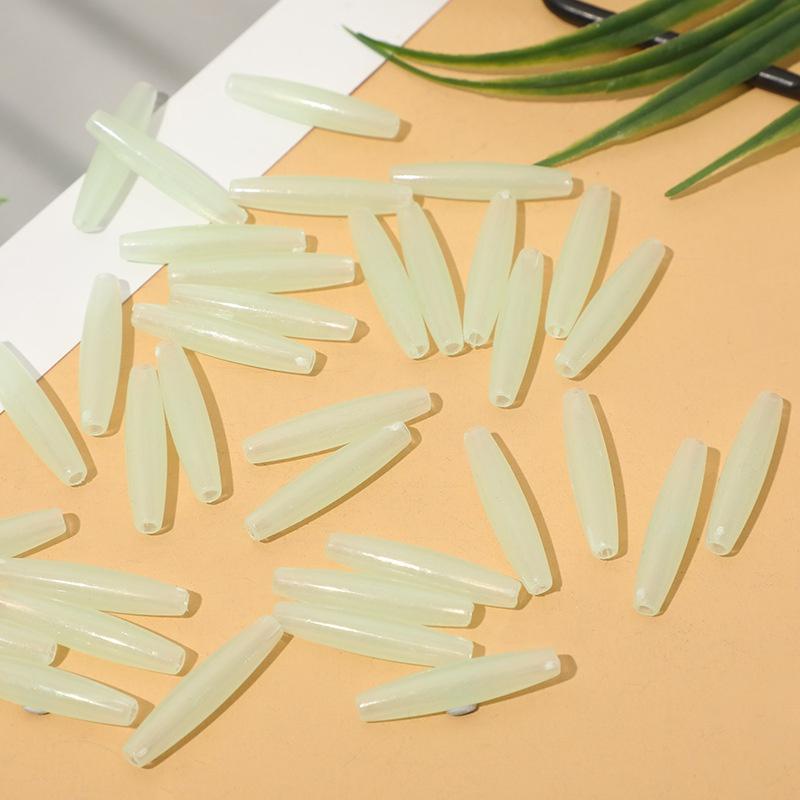 10-25gam hạt dạ quang các kiểu có lỗ xỏ vòng tay, vòng cổ, trang trí handmade , cần câu cá....