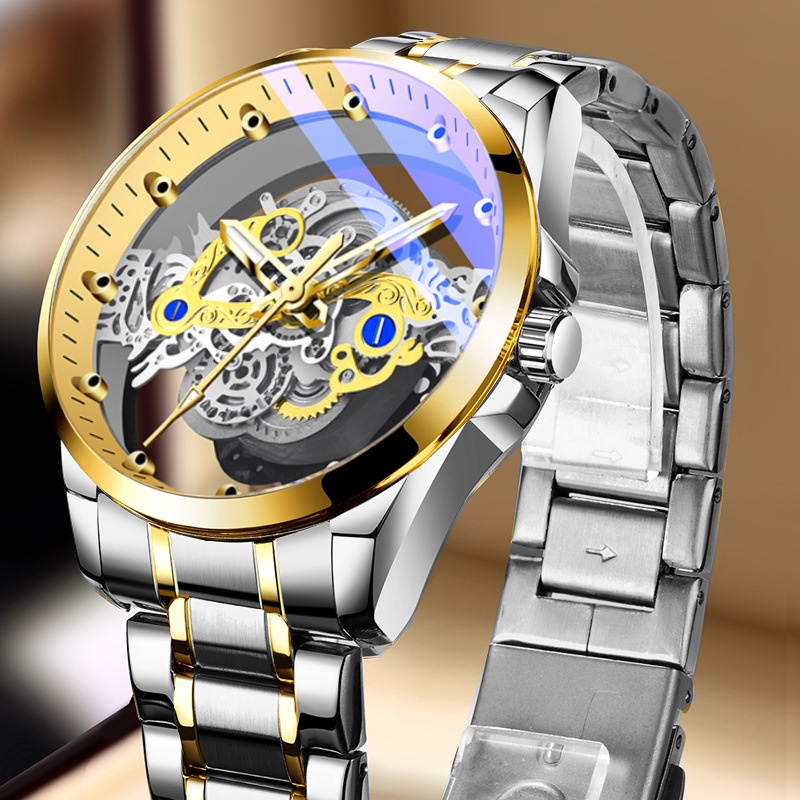 Đồng Hồ Nam Nữ Đai thép chất lượng cao Chính Hãng Cao Cấp Có Lịch Ngày đồng hồ cơ đồng hồ thạch anh Giá Rẻ rolex Phong Cách Thời Đẹp Đẳng Cấp người đàn ông thành công Kiểu Dáng Thời Trang Doanh Nhân Đẹp việc kinh doanh Kinh trang sức tay