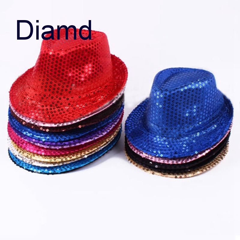 Mũ Đính Kim Sa Lấp Lánh Dùng Biểu Diễn Múa Đêm