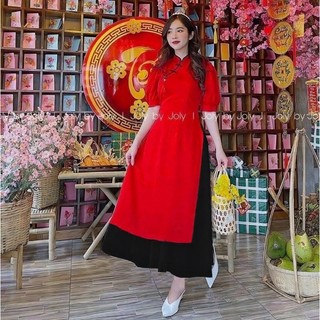 Set đầm tết 2023 nhung bigsize_saigon(60-90kg)