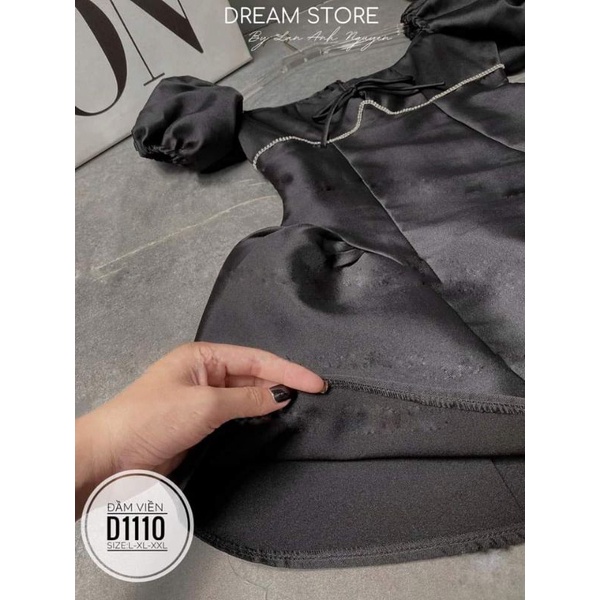 Đầm viền cườm