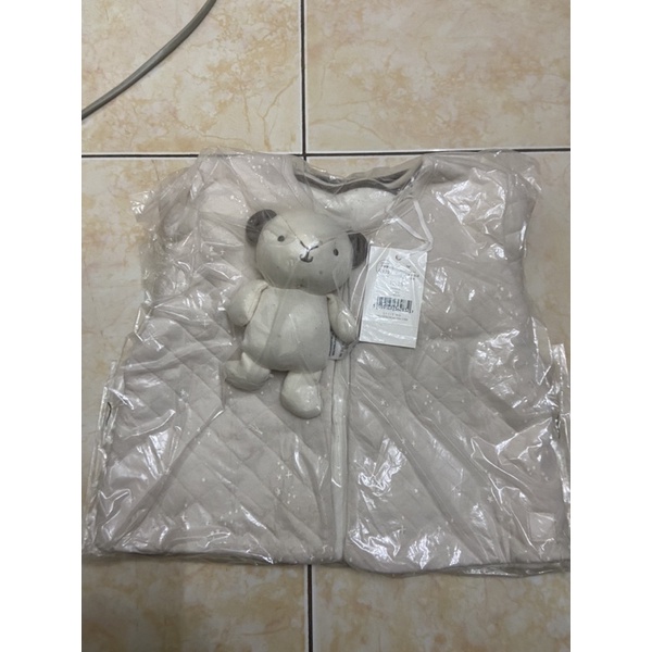 Set bộ Georege dài dày tay kèm gấu bông làm quà tặng siêu đẹp cho bé