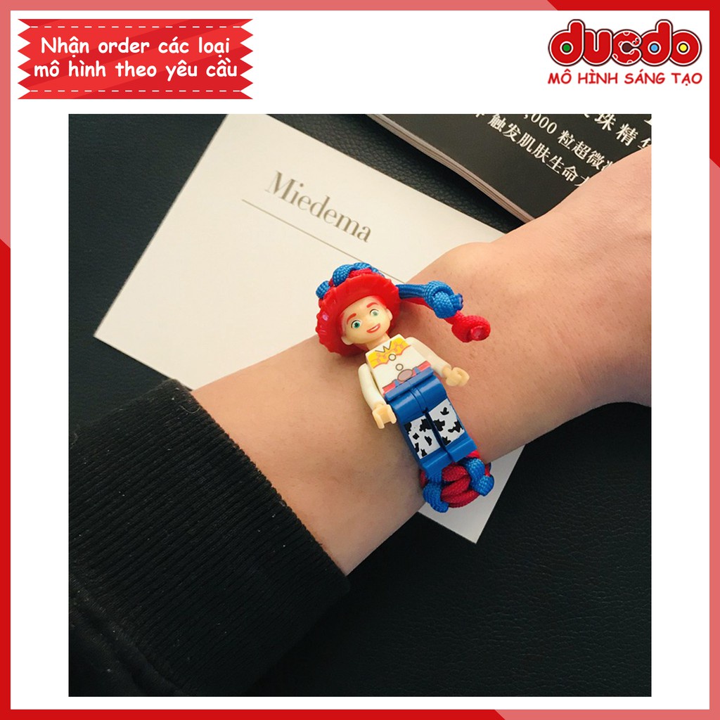 Vòng tay Minifigures nhân vật Goku Toy Story - Đồ chơi Lắp ghép Xếp hình Mô hình Mini