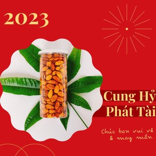 Hạt hạnh nhân rang bơ nhập khẩu Mỹ, loại vỏ mỏng, ngon nhất