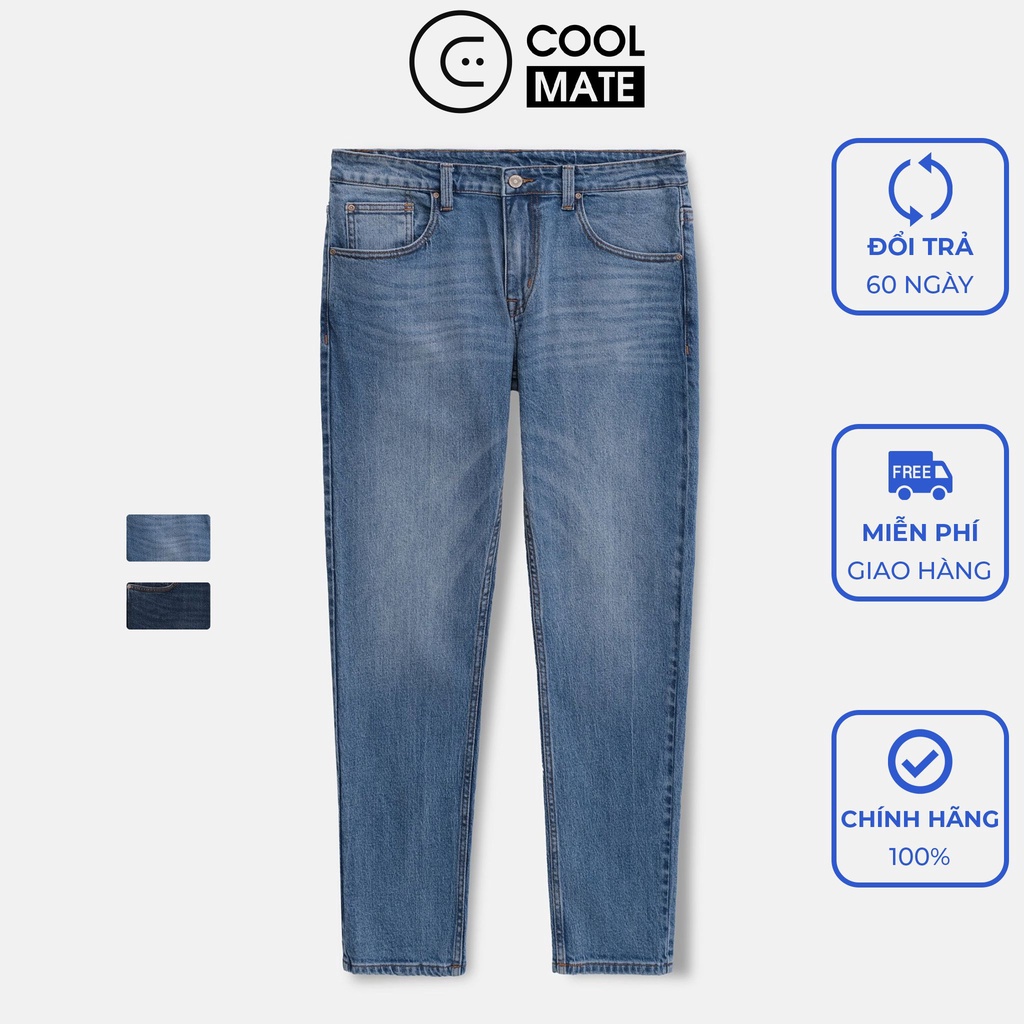 Quần Jeans Clean Denim dáng Regular S3 - thương hiệu Coolmate