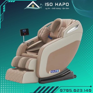 Ghế Massage toàn thân chính hãng HAPO thông minh, Ghế Mát xa Toàn Thân trị liệu 3D công nghệ Nhật Bản