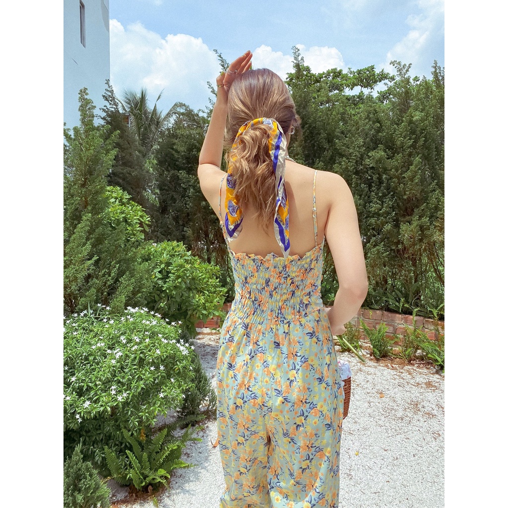 Jump dài hai dây hoạ tiết hoa Goro jump Gem Clothing SP060675