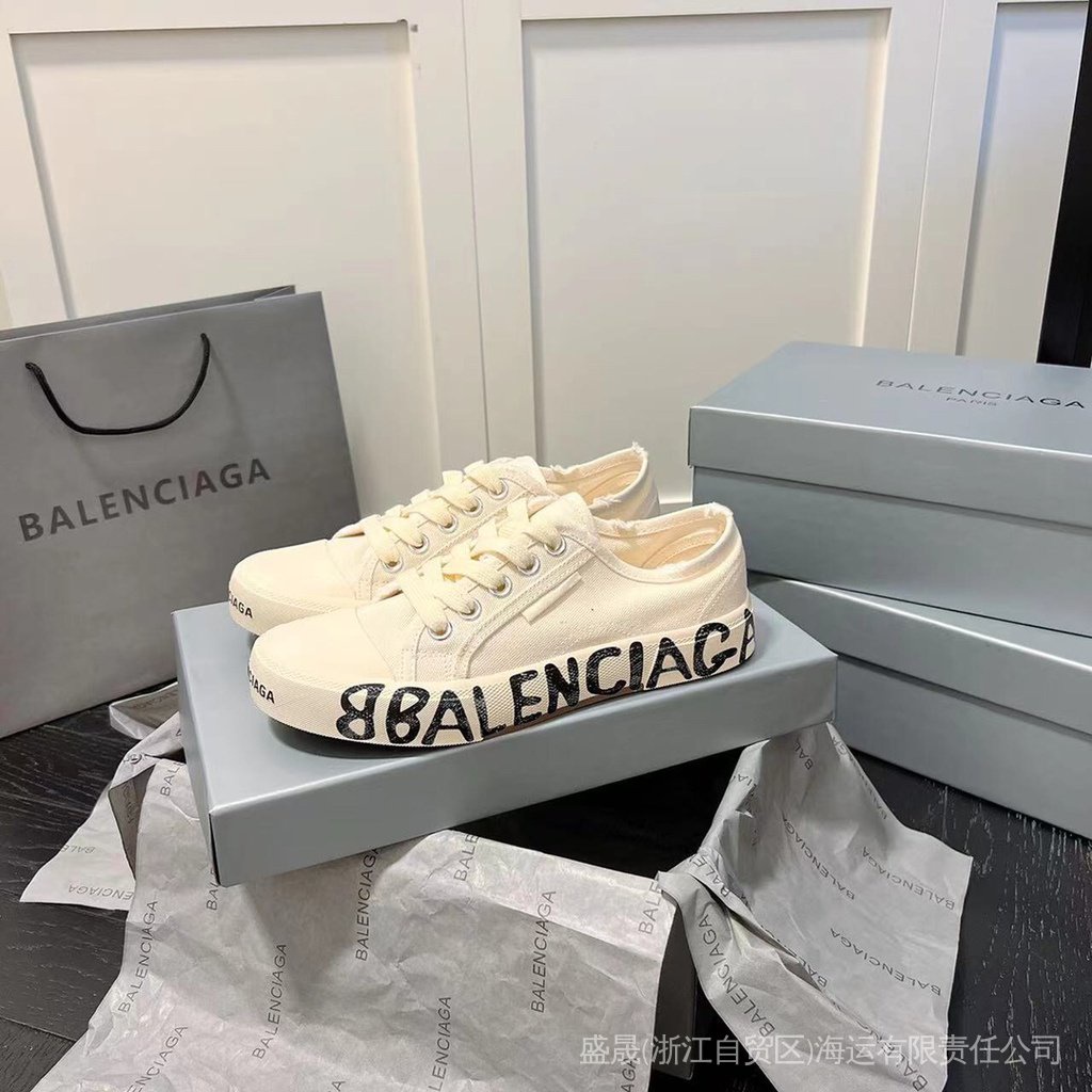 Giày Balenciag * Cổ Thấp Mặt Gương 3D Phiên Bản 35-42 Thời Trang Cho Nam Và Nữ S7CD