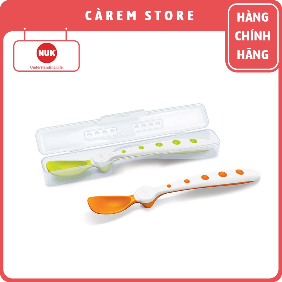 Thìa mềm có hộp NUK