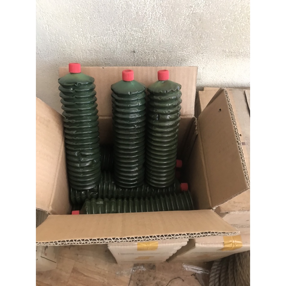 Mỡ bôi trơn đóng chai, thùng 12 tuýp mỡ sâu, mỡ bò đóng chai con sâu, mỡ tuýp 400gram