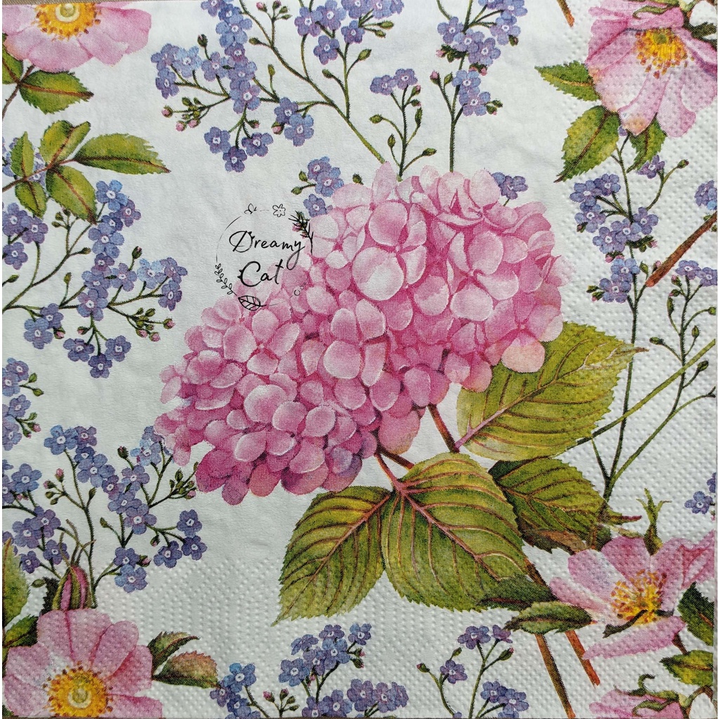 Khăn giấy in hình trang trí - Decoupage napkin - NAP-33-141