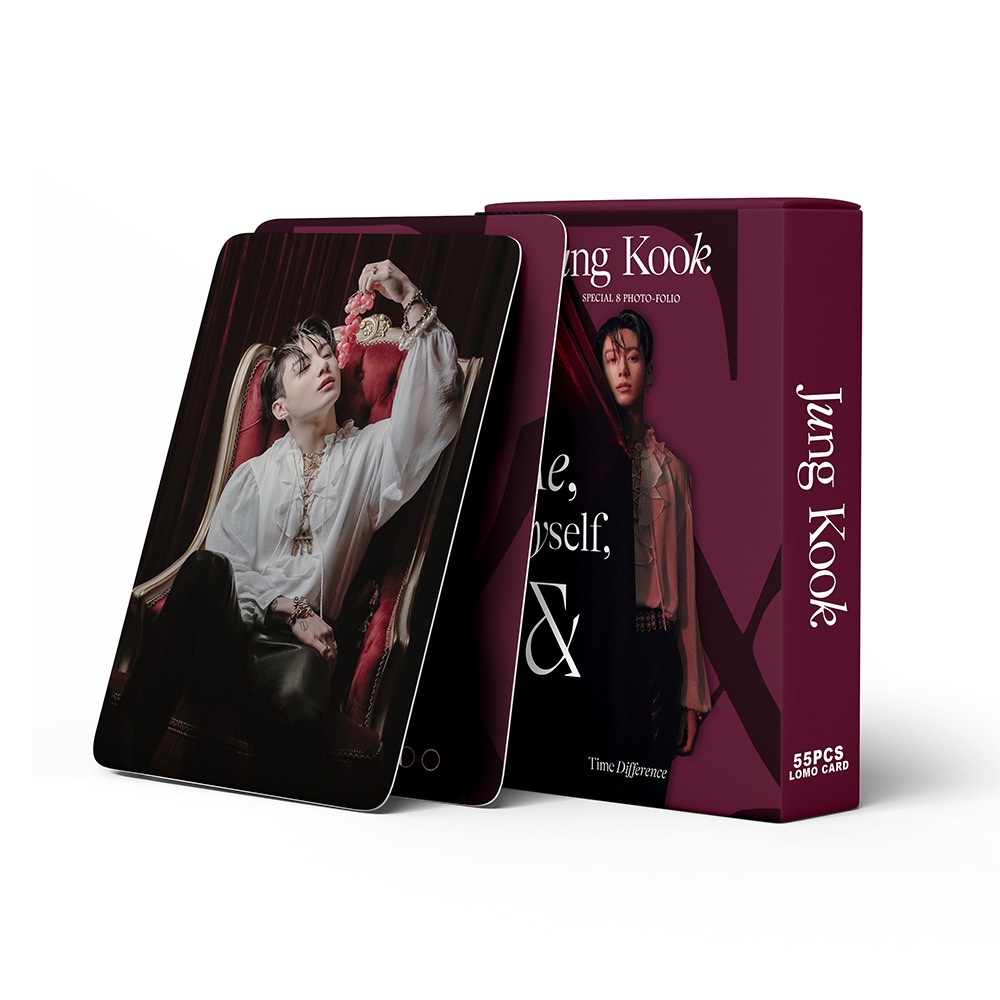 BTS JIN Album The Astronaut JUNGKOOK Me Myself Photocard Bangtan DALMAJUNG 2022 & DECO KIT JHOPE Album Lomo Card