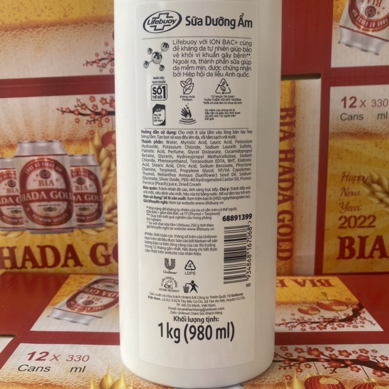 Sữa tắm lifebuoy 1kg