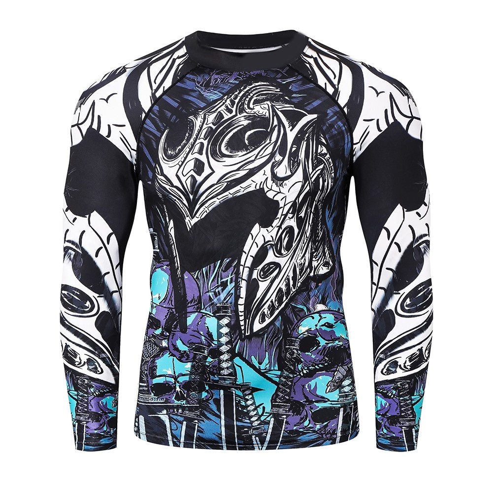 Lafroi Áo Bơi Nén Tay Dài Chống Nắng UV-CLY08C  Cho Nam