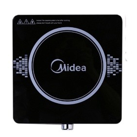 Bếp điện từ mini Midea MI-K1917 - Tặng Kèm Nồi Lẩu - Hàng Chính Hãng Bảo Hành 12 Tháng