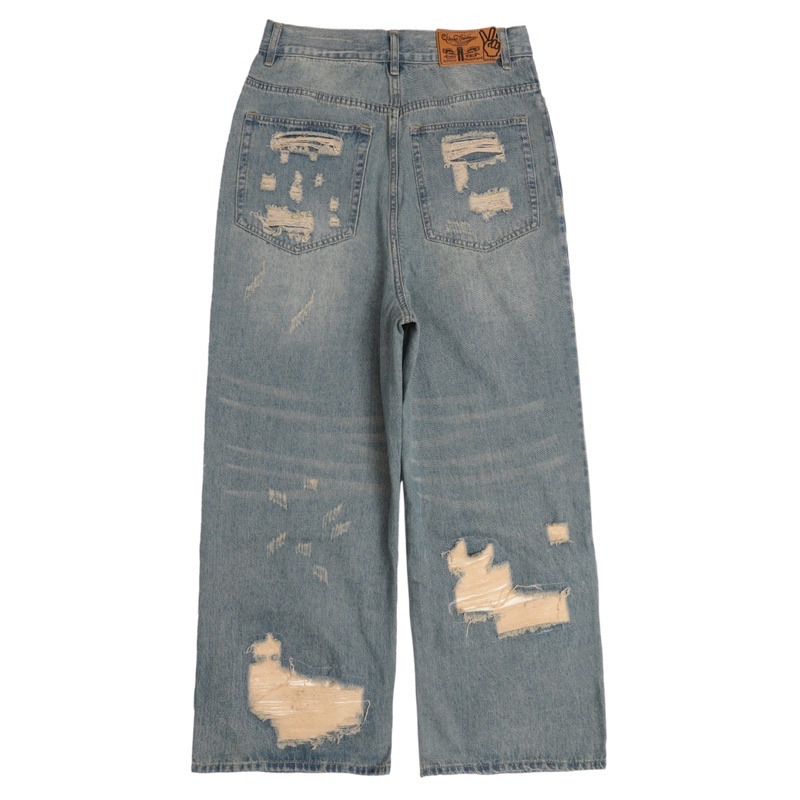 Quần TEAR-WASHED JEAN
