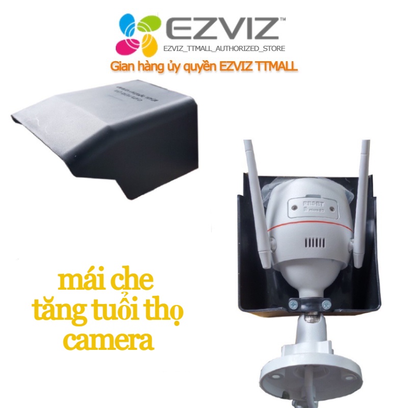 Mái che chuyên dụng camera EZVIZ ngoài trời chống nước bằng nhựa cứng - tặng ốc vít