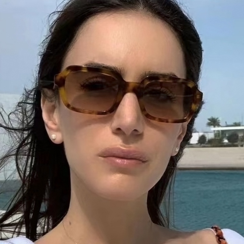 Kính Mát Thời Trang Khung Lớn Cho Nam &amp; Nữ 2023