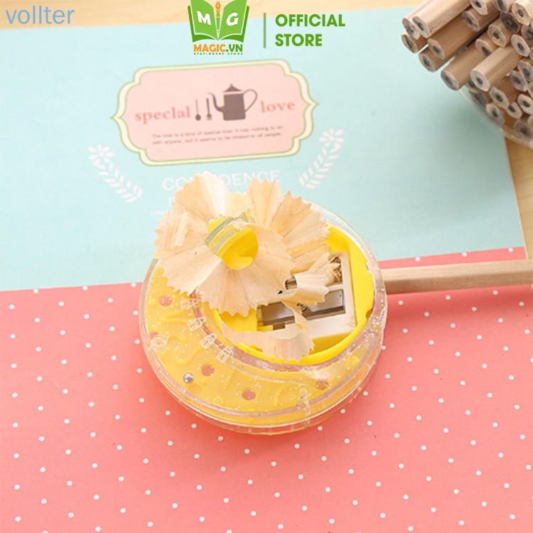 Bút Chì Cute MAGIC Viết Chì HB Gỗ Trơn Kiểu Tam Giác, Lục Giác Đơn Giản Vintage, Đồ Dùng Học Tập Dễ Thương Giá Rẻ BC1