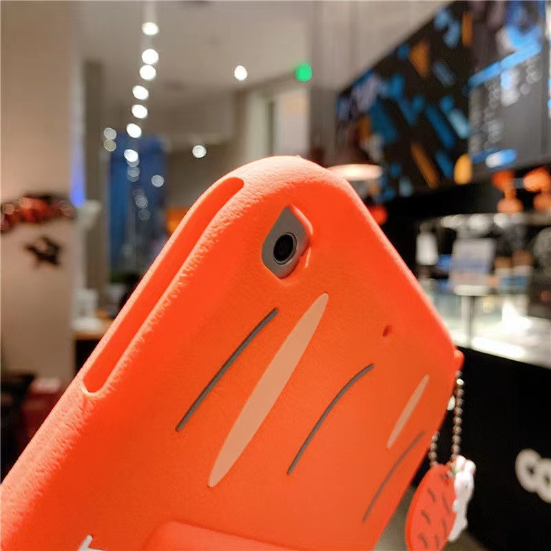 Ốp Máy Tính Bảng Silicon Chống Sốc Họa Tiết Hoạt Hình Cho iPad Mini 1 2 3 4 5 6 Pro 2017 2018 2020 / Air 1 2 3 4 5th 6th 7th 8th 9th