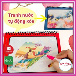 TRANH TÔ MÀU NƯỚC MA THUẬT