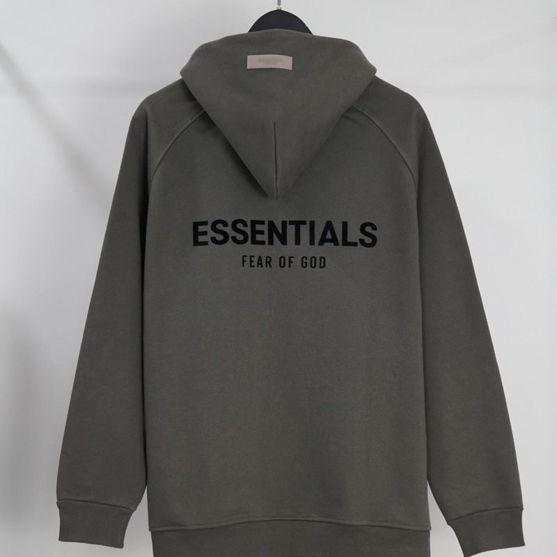 Áo hoodie FOG Essentials ss22 in NHUNG chuẩn siêu cấp Áo khoác FOG ss2022 nam nữ  cao cấp