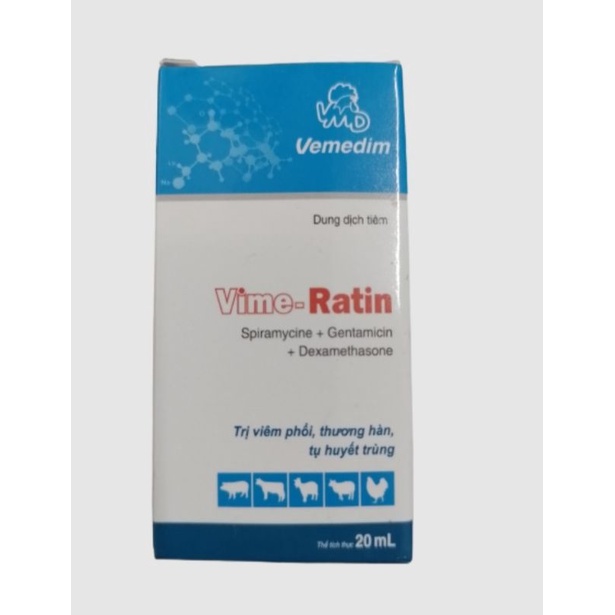 Vime Ratin 20ml thức ăn cho thú cưng