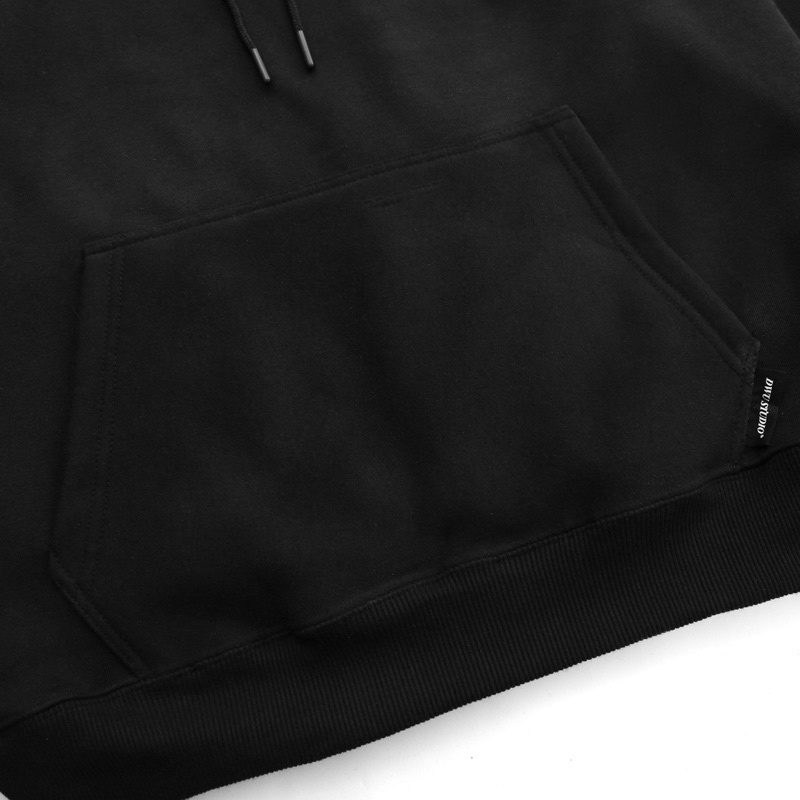 DWU ® – BASIC HOODIE/BLACK