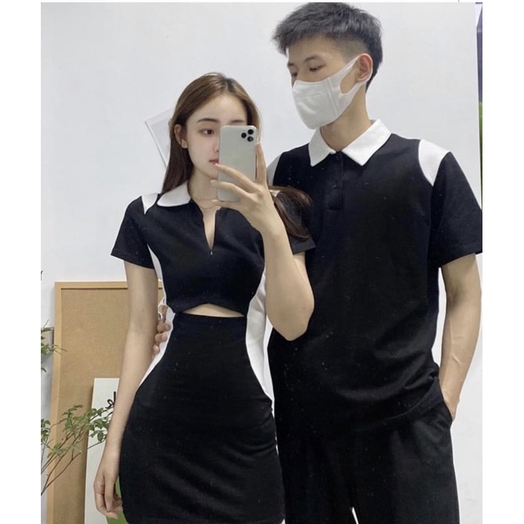 ÁO ĐÔI, ÁO VÁY THUN NAM NỮ CAO CẤP