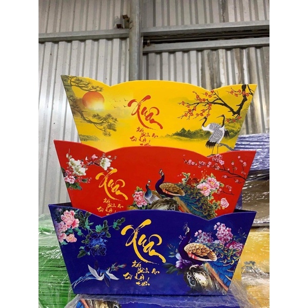Set thuyền + túi Thuận Buồm Suôi Gió mẫu mới Tết 2024