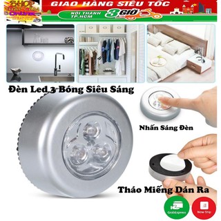 Đèn led dán tường loại 3 bóng siêu sáng