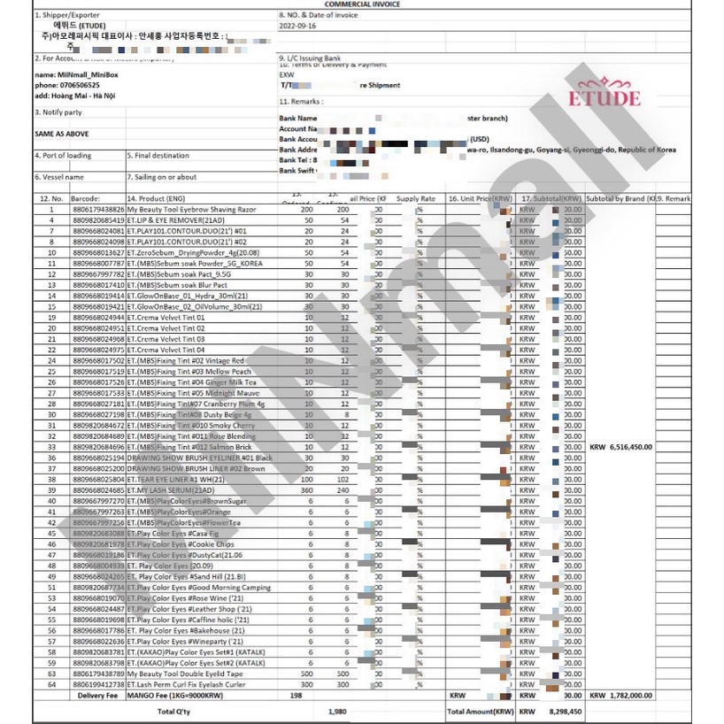 Phấn Mắt 10 Màu ETUDE Play Color Eyes