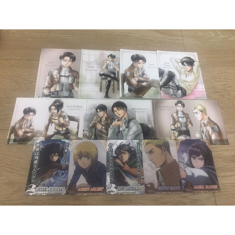 Cạc bo góc Attack on Titan - Card Shingeki no Kyojin, Đại chiến Titan