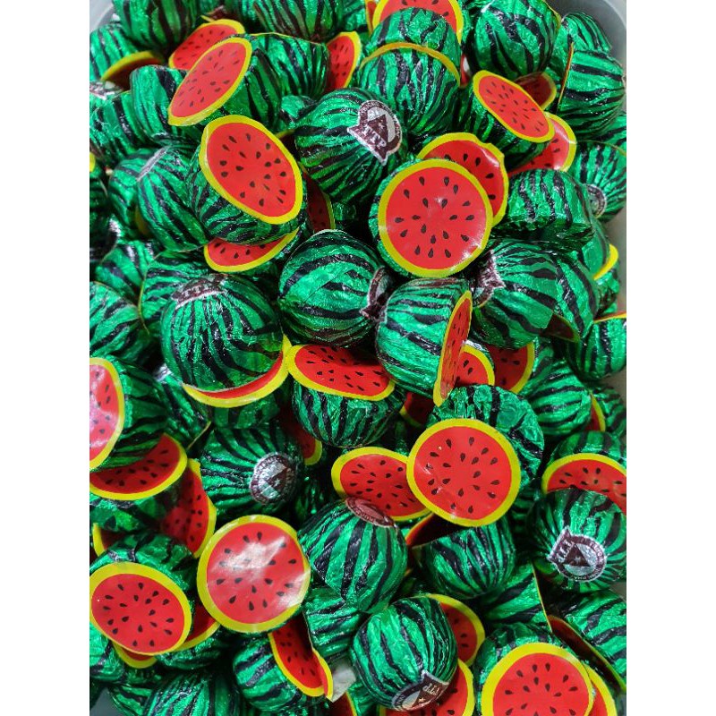 Bịch 1000gr sô cô la dưa hấu đỏ ngày Tết Joko.ji Meloly