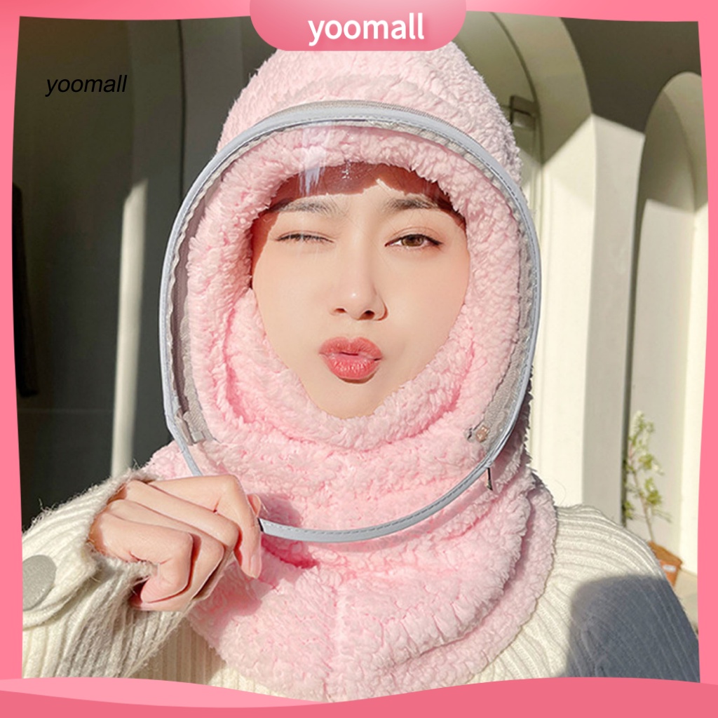 / Yo / Mũ Che Mặt Giữ Ấm Chống Sương Mù Bảo Vệ Tai Dùng Khi Đi Trượt Tuyết Mùa Đông
