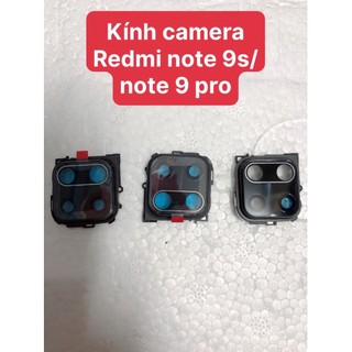 Kính camera  xiaomi redmi note 9s/note 9 pro