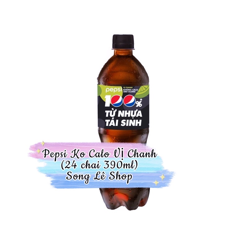 Pepsi Vị Chanh Không Calo - Hot sale