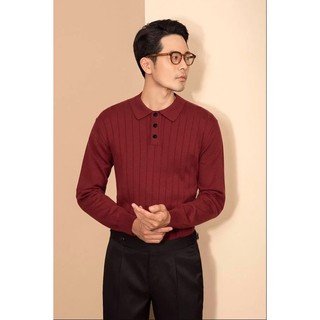 Áo len adam store sọc đỏ al027do