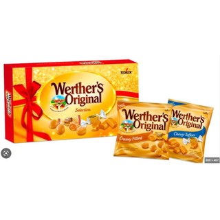 Kẹo caramen nhân kem hiệu Werther's Original hiệu Storck 160g