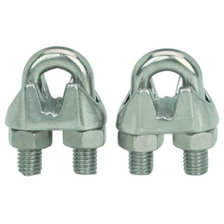 (Bộ combo 2 cái) Khóa cáp,cóc cáp,ốc siết dây thép,cáp lụa.