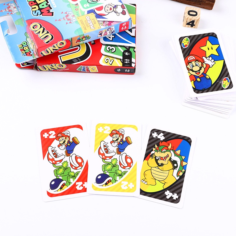 Bộ thẻ bài Uno: Super Mario độc đáo vui nhộn mô phỏng theo trò chơi cùng tên tuổi thơ 8x 9x