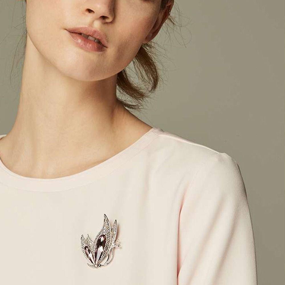 Ghim Cài Áo Hình Bướm Phong Cách Vintage Dành Cho Nữ|Phụ Kiện Quần Áo Chất Lượng Cao