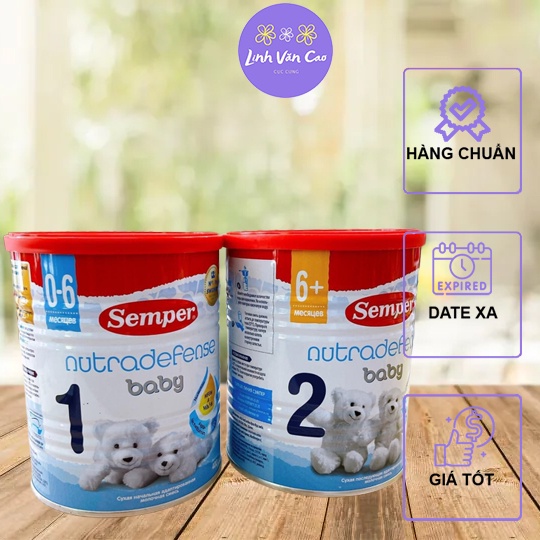 Sữa Semper nội địa Nga số 1, số 2 400g