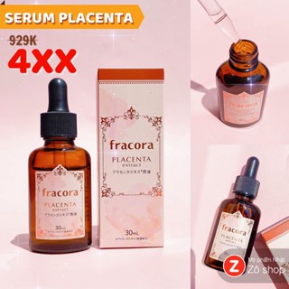 Serum Fracora Placenta Dưỡng Trắng, Căng Bóng, Phục Hồi Da Mỏng Yếu Fracora Placenta Extract Serum (30ml)