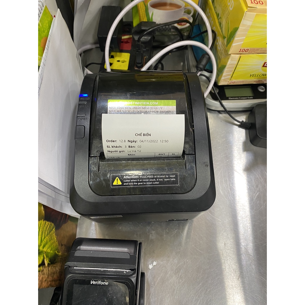 MÁY IN BẾP, MÁY IN BÁO CHẾ BIẾN Xprinter K200L