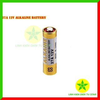 Pin lắp điều khiển của công tắc thông minh 12v-27a - pin alkaline