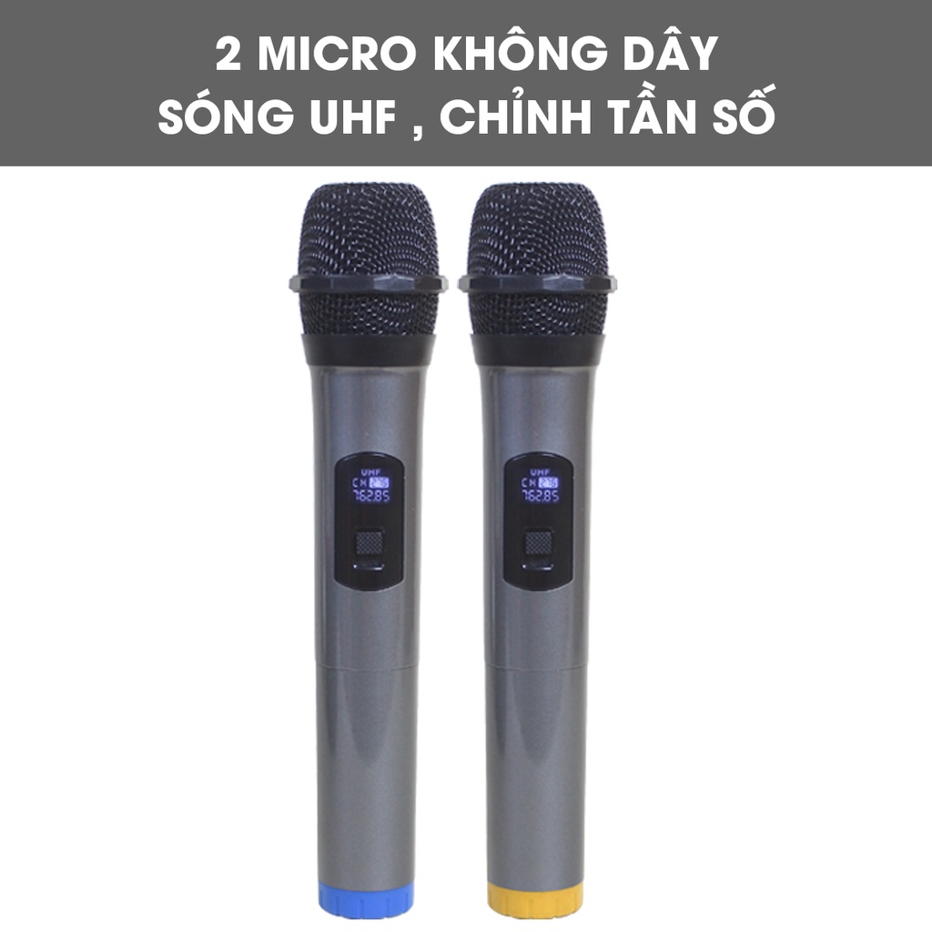 Loa karaoke bluetooth tích hợp tính năng Livestream Oriss TO-788 kèm 02 micro sóng UHF chất lượng cao - SUNRISE MUSIC