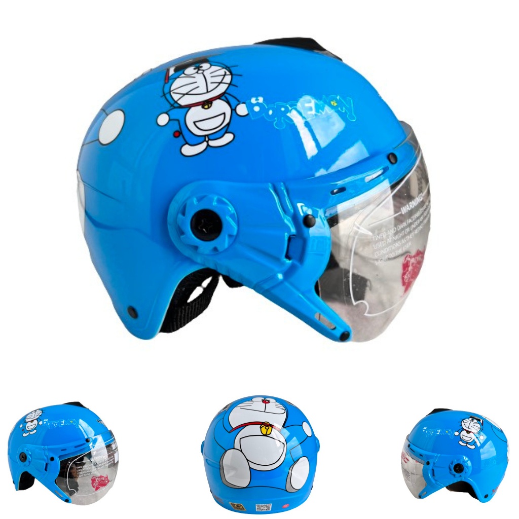 Mũ bảo hiểm trẻ em tem Doreamon - Among US - V&S Helmet - Dành cho bé từ 3 đến 6 tuổi - Vòng đầu 50-52cm - VS103KS